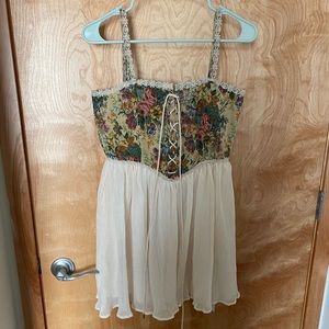 Cider Secret Garden Corset Dress